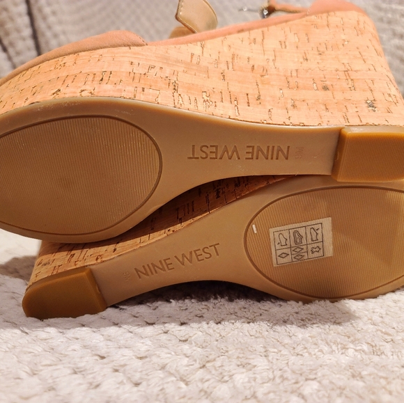 Nine West Neutral Wedges - Picture 2 of 5
